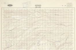 Miñimiñi 1900 - 6930 [material cartográfico] : Instituto Geográfico Militar de Chile.