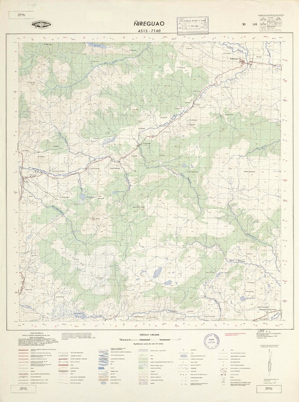 Ñireguao 4515 - 7140 [material cartográfico] : Instituto Geográfico Militar de Chile.