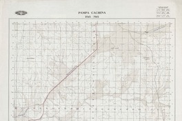 Pampa Cachina 2545 - 7015 [material cartográfico] : Instituto Geográfico Militar de Chile.