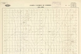 Pampa Catorce de Febrero 2315 - 6900 [material cartográfico] : Instituto Geográfico Militar de Chile.
