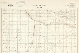 Pampa de Tana 1915 - 6945 [material cartográfico] : Instituto Geográfico Militar de Chile.