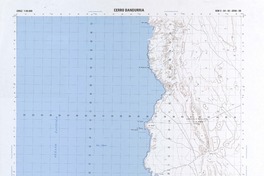 Cerro Bandurria (23°15'-70°30') [material cartográfico] : Instituto Geográfico Militar de Chile.