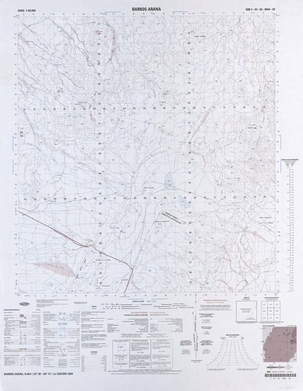 Barros Arana  [material cartográfico] Instituto Geográfico Militar de Chile.