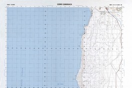 Cerro Camaraca (18°30' - 70°15') [material cartográfico] : Instituto Geográfico Militar de Chile.