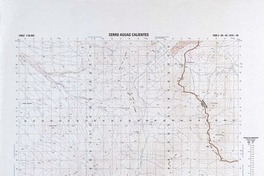 Cerro Aguas Calientes (24°45' - 68°20') [material cartográfico] : Instituto Geográfico Militar de Chile.