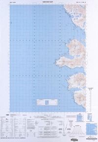 Cabo West Cliff (50° 30' 00'' - 75° 22' 30'')  [material cartográfico] Instituto Geográfico Militar de Chile.