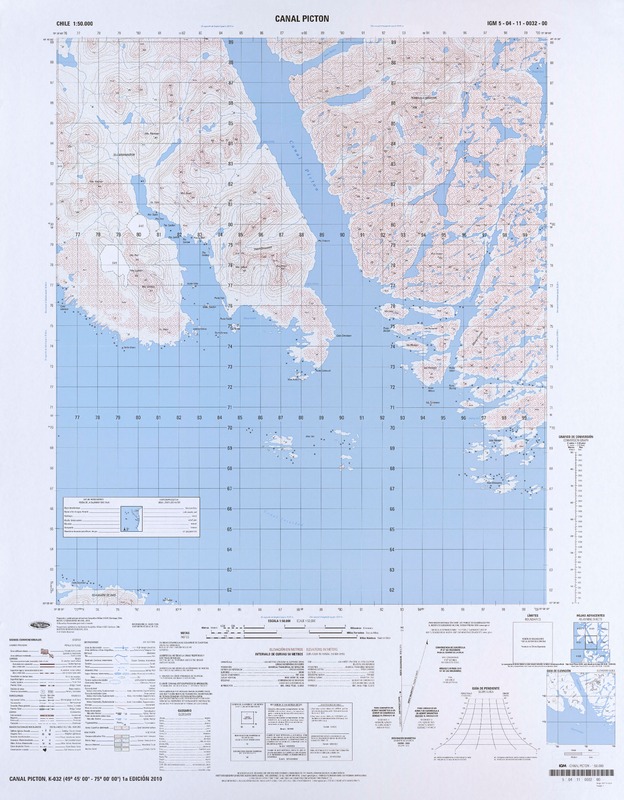 Canal Picton  [material cartográfico] Instituto Geográfico Militar.