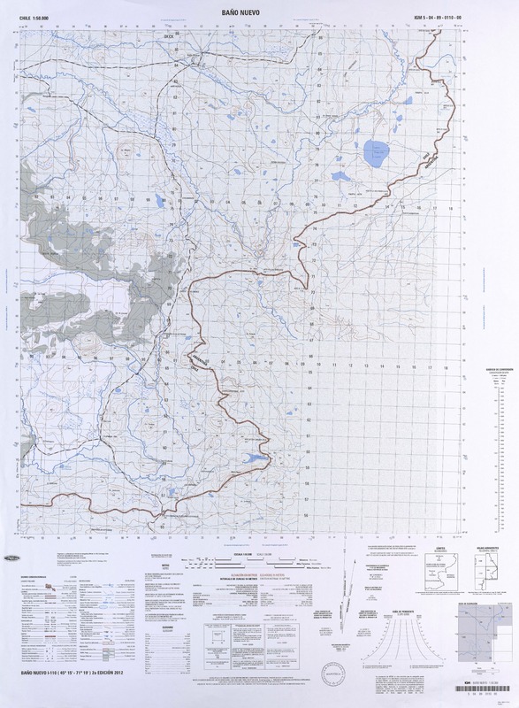 Baño Nuevo  [material cartográfico] Instituto Geográfico Militar.