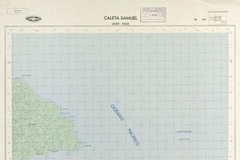 Caleta Samuel 4330 - 7420 [material cartográfico] : Instituto Geográfico Militar de Chile.