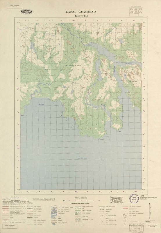 Canal Guamblad 4315 - 7345 [material cartográfico] : Instituto Geográfico Militar de Chile.