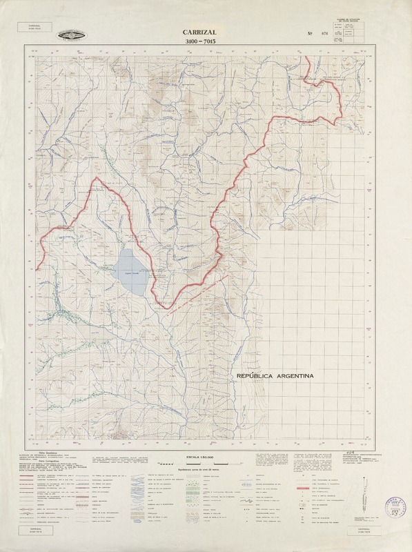 Carrizal 3100 - 7015 [material cartográfico] : Instituto Geográfico Militar de Chile.