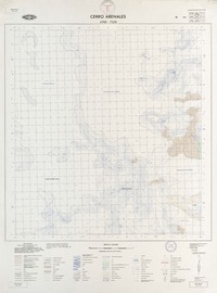 Cerro Arenales 4700 - 7320 [material cartográfico] : Instituto Geográfico Militar de Chile.