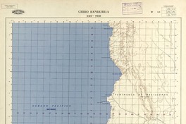 Cerro Bandurria 2315 - 7030 [material cartográfico] : Instituto Geográfico Militar de Chile.