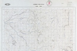 Cerro Blanco 2800 - 7000 [material cartográfico] : Instituto Geográfico Militar de Chile.