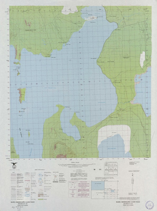 Bahía Desengaño 514500 - 722230 [material cartográfico] : Instituto Geográfico Militar de Chile.