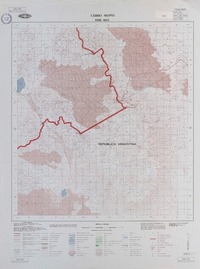 Cerro Moño 2500 - 6815 [material cartográfico] : Instituto Geográfico Militar de Chile.