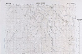 Cerros Bravos 26°30' - 69°15' [material cartográfico] : Instituto Geográfico Militar de Chile.