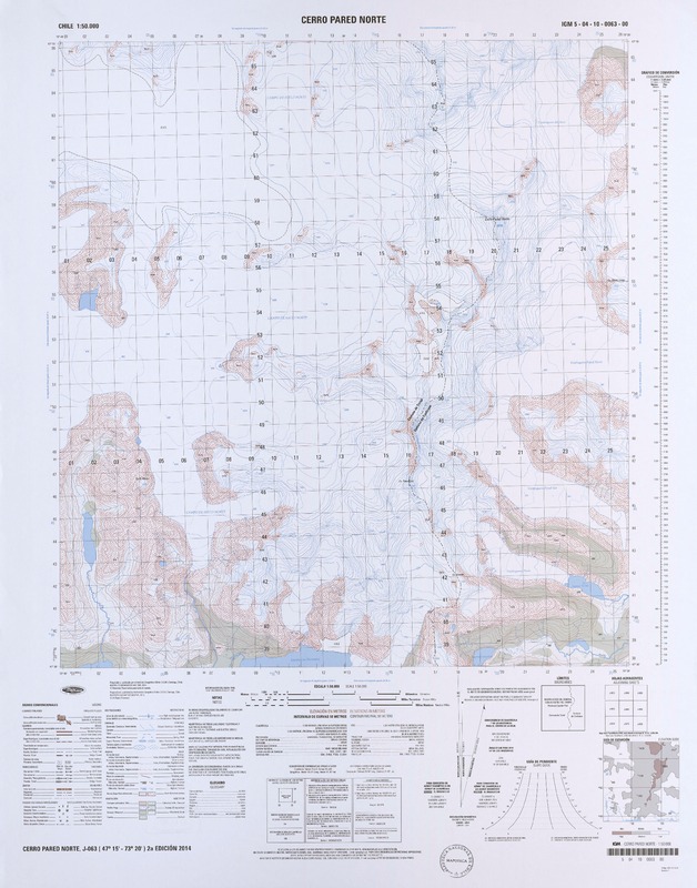 Cerro Pared Norte  [material cartográfico] Instituto Geográfico Militar.