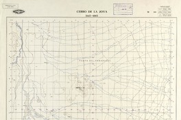 Cerro de la Joya 2145 - 6915 [material cartográfico] : Instituto Geográfico Militar de Chile.