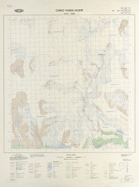 Cerro Pared Norte 4715 - 7320 [material cartográfico] : Instituto Geográfico Militar de Chile.