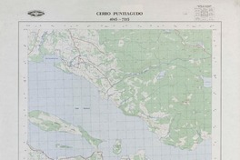 Cerro Puntiagudo 4045 - 7215 [material cartográfico] : Instituto Geográfico Militar de Chile.