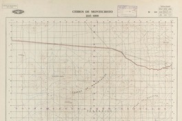 Cerros de Montecristo 2215 - 6900 [material cartográfico] : Instituto Geográfico Militar de Chile.