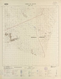 Cerros del Rincón 2400 - 6715 [material cartográfico] : Instituto Geográfico Militar de Chile.