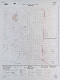 Cerro Inacaliri o del Cajón 2145 - 6800 [material cartográfico] : Instituto Geográfico Militar de Chile.