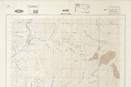 Rapel 303730 - 704500 [material cartográfico] : Instituto Geográfico Militar de Chile.