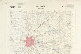 San Carlos 362230 - 715230 [material cartográfico] : Instituto Geográfico Militar de Chile.