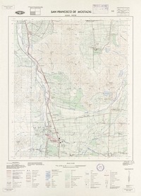 San Francisco de Mostazal 335230 - 703730 [material cartográfico] : Instituto Geográfico Militar de Chile.