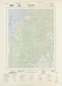 San Ramón 393730 - 731500 [material cartográfico] : Instituto Geográfico Militar de Chile.