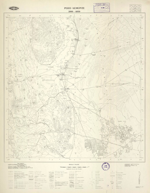 Pozo Almonte 2000 - 6930 [material cartográfico] : Instituto Geográfico Militar de Chile.