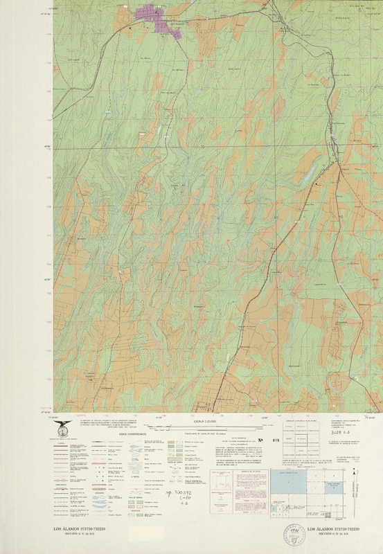Los Alamos 373730 - 732230 [material cartográfico] : Instituto Geográfico Militar de Chile.