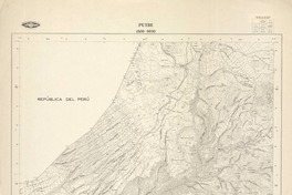 Putre 1800 - 6930 [material cartográfico] : Instituto Geográfico Militar de Chile.