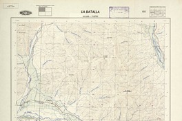 La Batalla 321500 - 710730 [material cartográfico] : Instituto Geográfico Militar de Chile.