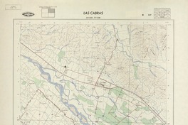 Las Cabras 341500 - 711500 [material cartográfico] : Instituto Geográfico Militar de Chile.