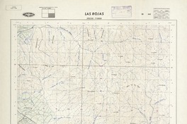 Las Rojas 295230 - 710000 [material cartográfico] : Instituto Geográfico Militar de Chile.
