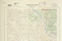 Laguna de Aculeo 334500 - 705230 [material cartográfico] : Instituto Geográfico Militar de Chile.