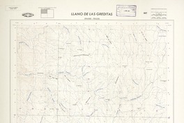 Llano de las Greditas 294500 - 705230 [material cartográfico] : Instituto Geográfico Militar de Chile.