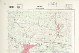 Melipilla 333730 - 710730 [material cartográfico] : Instituto Geográfico Militar de Chile.