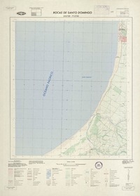 Rocas de Santo Domingo 333730 - 713730 [material cartográfico] : Instituto Geográfico Militar de Chile.