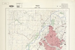 Talca 352230 - 713730 [material cartográfico] : Instituto Geográfico Militar de Chile.