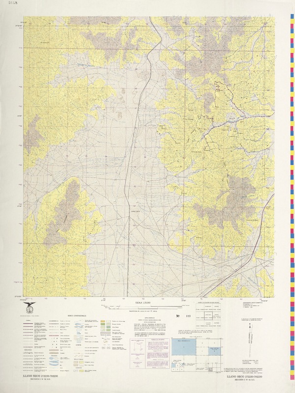 Llano Seco 272230 - 702230 [material cartográfico] : Instituto Geográfico Militar de Chile.