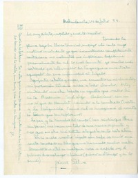 [Carta] 1955 julio 24, Pitrufquen, Chile [a] Roque Esteban Scarpa  [manuscrito] Jaime Silva Gutiérrez.