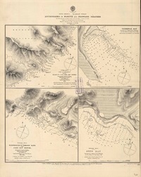 South America, Magellan Strait : anchorages in famine and froward reaches [material cartográfico]