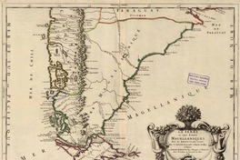 La Terre et Les Isles Magellaniques : tirées des Relations les plus recentes [material cartográfico] par G. Sanson Geographe ordinaire du Roy.