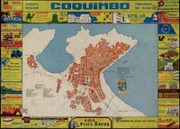 Coquimbo Provincia de Elqui : Cuarta Región [material cartográfico] : dibujo de Humberto Salinas Varela.