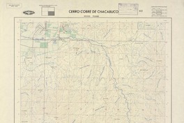Cerro Cobre de Chacabuco 325230 - 703000 [material cartográfico] : Instituto Geográfico Militar de Chile.