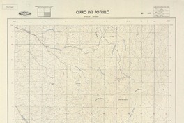 Cerro del Potrillo 272230 - 700000 [material cartográfico] : Instituto Geográfico Militar de Chile.